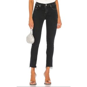 Agolde Toni Mid Rise Straight Jeans, size 25